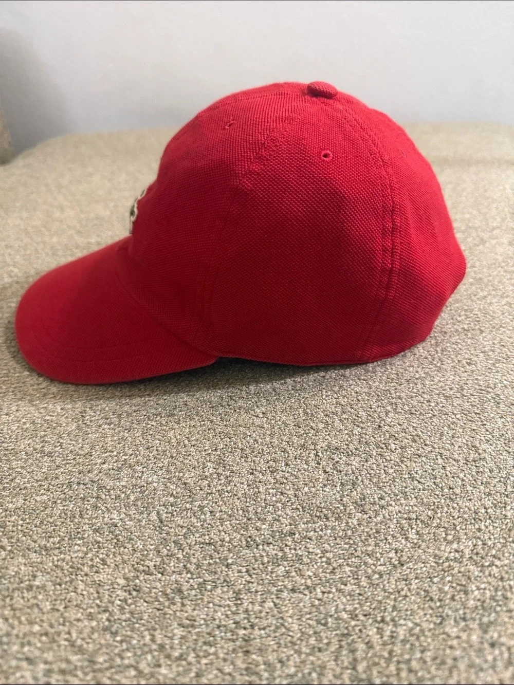 Lacoste bold red
